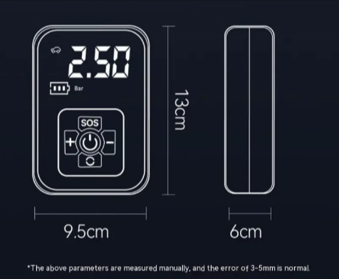 Premium Cordless Digital Tire Inflator