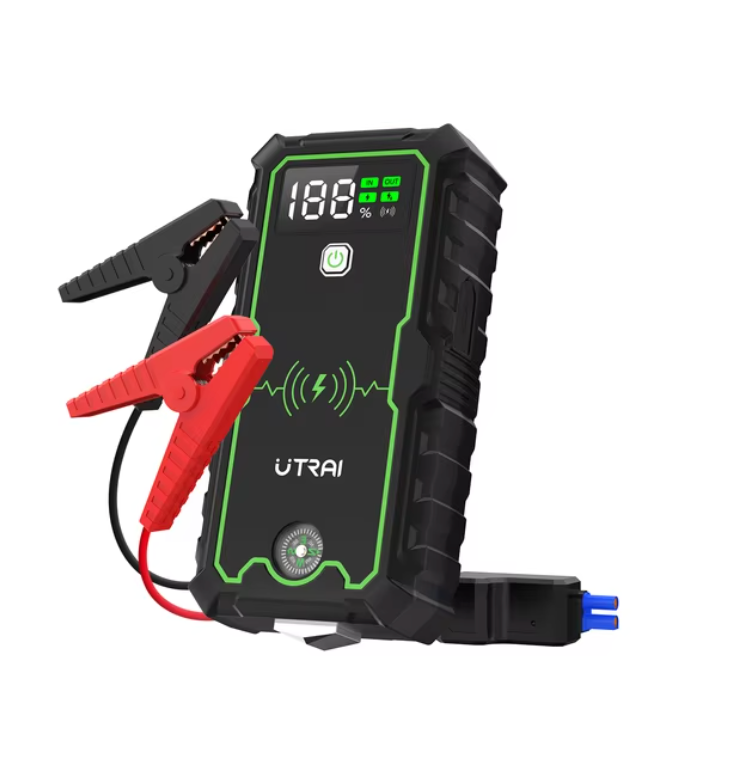 Premium 12V Portable Car Battery Jump Starter & Power Bank