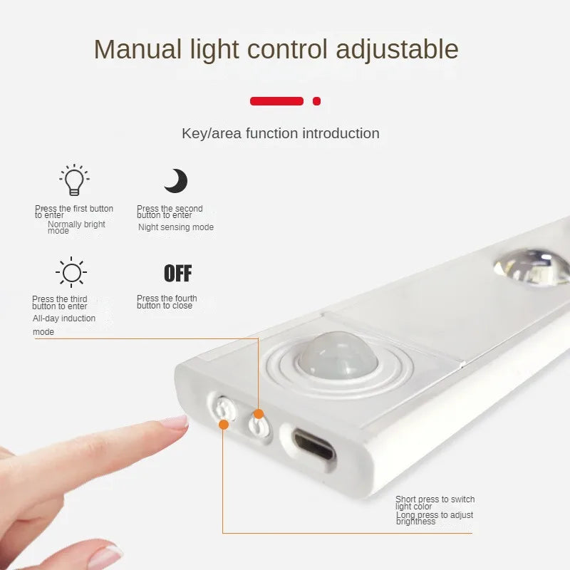 Premium Motion Sensor LED Under Cabinet Light